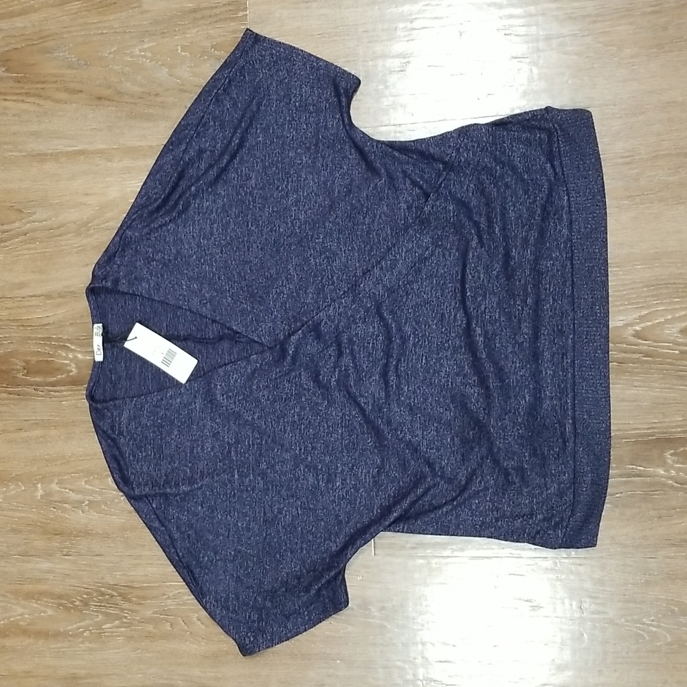 (X) NWT Dex Plus Casual Heathered Soft Flattering Everyday Workwear Weekend